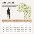 thumbnail image 4 of Picia Funny Chicken Pattern Women’s Long-Sleeve Sleepwear Set - Soft 2-Piece Loungewear with Pockets, Comfy PJs for Relaxing Nights-XX-Large, 4 of 7