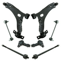 TRQ Front Control Arm Ball Joint Sway Link Tie Rod Suspension Kit for Ford Focus PSA65147