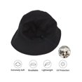 thumbnail image 6 of Deago Reversible Bucket Hats for Women Beach Sun Hat Teens Girls Wide Brim Summer Fisherman Cap UPF 50+ (Khaki), 6 of 9