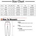 thumbnail image 3 of Pantalones sueltos casuales vintage con estampado navideño para mujer Pantalones de pierna ancha casuales Pantalones Fridja  hfkajh100347, 3 of 5