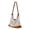 Brown, variant on Contemporary Woven Handbag Summer 2025 Hollow out Pattern Soft Shoulder Bag Comfortable Strap Multipurpose Carryall