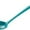 Turquoise, variant on Gourmac 12" Round Spoon, Black