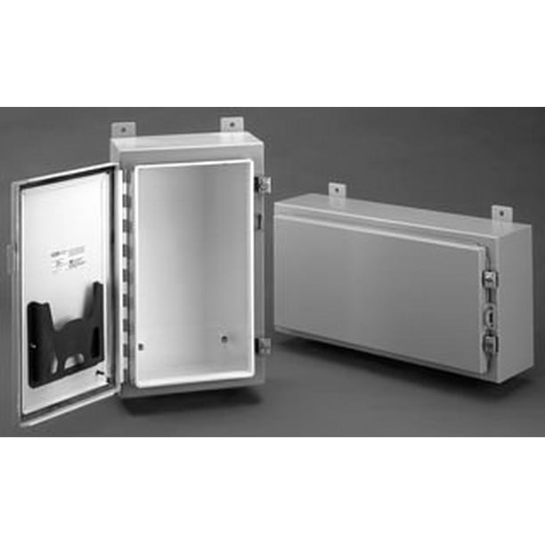 Hoffman A302410LP WallMount Enclosure, NEMA 12/13, Steel, 30.00" x 24.