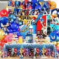 thumbnail image 6 of Sonic Birthday Party Supplies, Sonic Party Decorations Set - Sonic Birthday Decorations Banners Tablecloth & Sonic Balloons Cake Toppers and Other Sonic Party Supplies, 6 of 8
