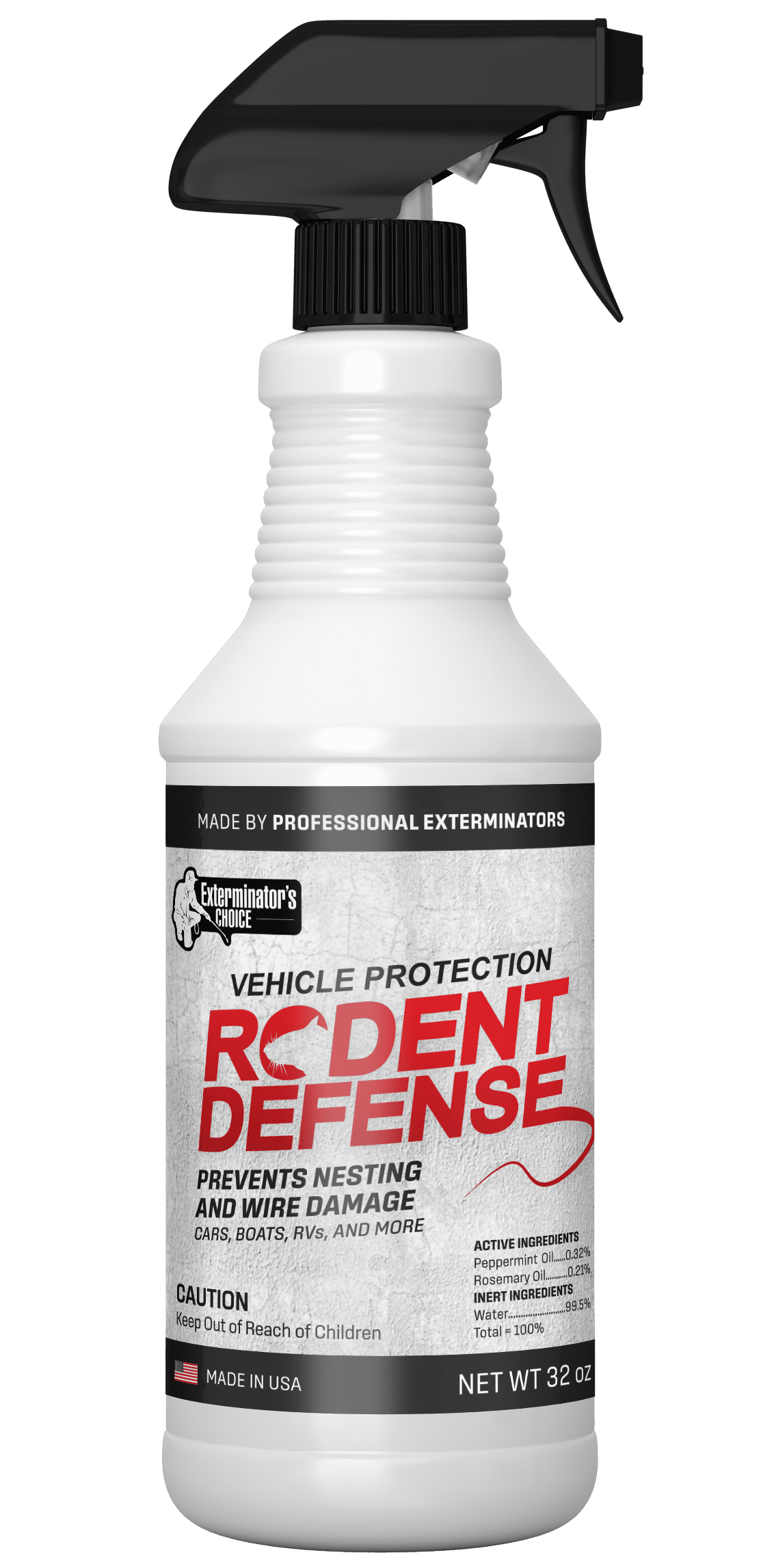 Exterminators Choice Vehicle Defense Rodent Repellent Spray, 32 Ounce
