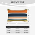 thumbnail image 6 of Fotbe Colorful Pastel Stripes Pillow Cases - Envelope Closure - Luxury, Extra Soft, Cooling Pillow Covers - Wrinkle, Fade, Stain Resistant-20"x30", 6 of 9
