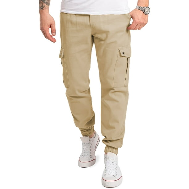 Pantalon slim cargo sale