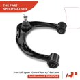 thumbnail image 3 of A-Premium 6Pcs Suspension Kit, Front Upper Lower Control Arm with Ball Joint, Outer Tie Rod End, Compatible with Toyota 4Runner 2003-2009 FJ Cruiser 2007-2009 Lexus GX470 2003-2009, 3 of 9