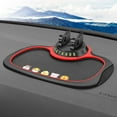 thumbnail image 3 of Car Navigation Mobile Phone Holder Anti-slip Pad Multi-functional Dashboard Storage Mat Parking Sign Bracket, 3 of 8