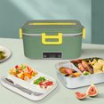 thumbnail image 1 of Danhjin Electric Lunch Boxes Hot Household Stainless Steel Lunch Box 1.8L Display Function Car Insulation Plug In Lunch Box Kitchen Appliances, 1 of 6