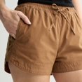 thumbnail image 3 of Juniors' SO® Pull-On Dolphin Hem Shorts Color: Tan Size: X SMALL, 3 of 4