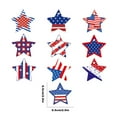 thumbnail image 3 of 250Th Anniversary Usa 4Th Of July American Flag Red, White Blue American Independence Day Festival Decoration Stars Party Gift Decoration Five-Pointed Stars Tag, 3 of 9