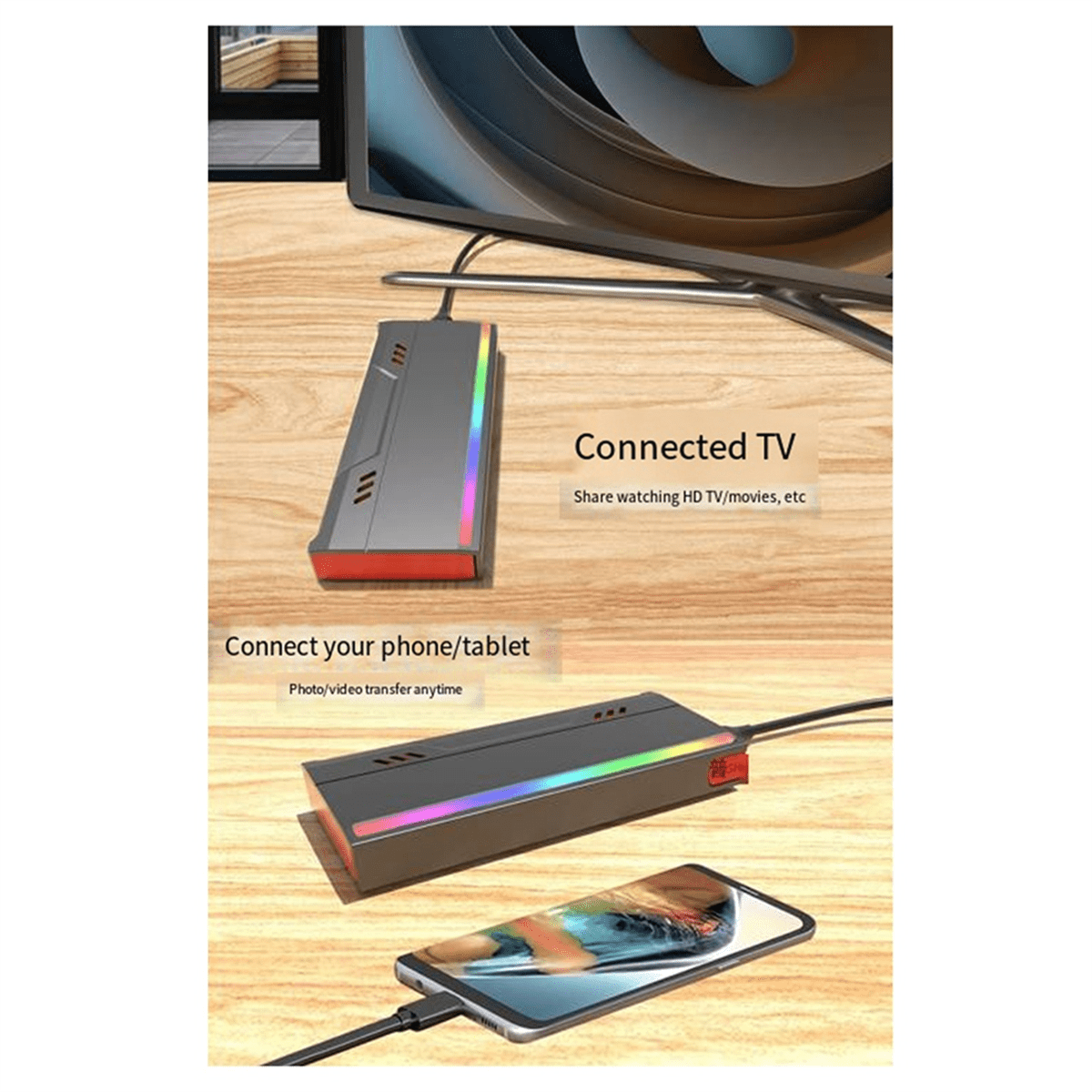 Multifunctional M.2 Hard Drive Enclosure Supports TF/S D Card NVME/NGFF Protocol Solid State Drive Enclosure-B