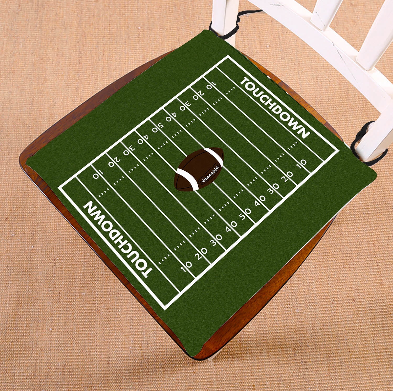 GCKG Football Ground Chair Cushion,Football Ground Chair Pad Seat