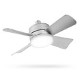 thumbnail image 2 of Bell + Howell Socket Fan Light Silver 2-in-1 LED Bulb 1000 Lumens with Remote Control 3 Speeds 3 Light Settings E26 Base, 2 of 8