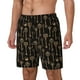 thumbnail image 1 of Balery Keys Bañador para hombre, shorts de playa de secado rápido con entrepierna y forro de compresión-Small, 1 of 6