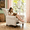Beige, variant on Gewnee 33.46" Manual Push Back Recliner Chair,Modern Reclining Chair With Printed Linen Fabric Upholstery,Single Chair for Living Room,Office,Bedroom.