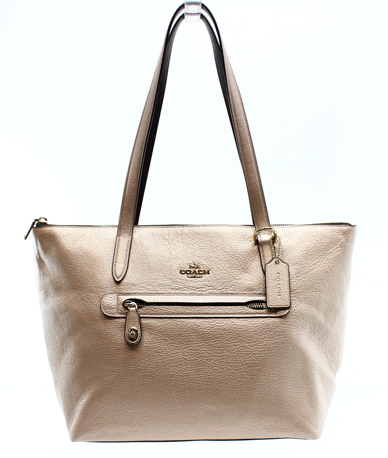 coach denim taylor tote