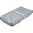 thumbnail image 1 of Gerber Baby Boys Dotted Grey Changing Pad Cover, 1 of 2