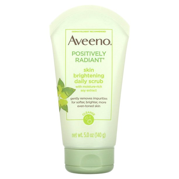 Aveeno, Positively Radiant, Skin Brightening Daily Scrub, 5 oz (140 g