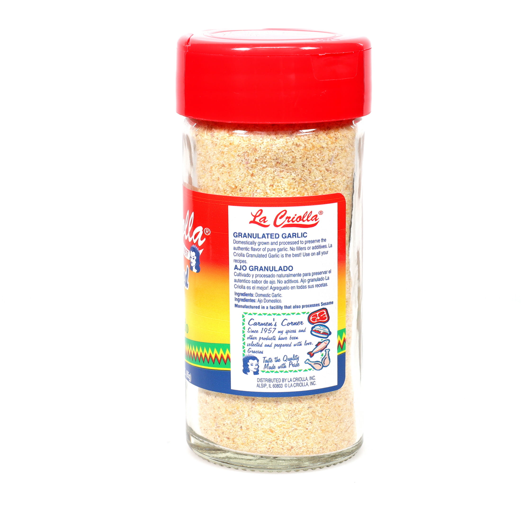 La Criolla Granulated Garlic, 8 oz