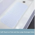 thumbnail image 3 of Kenney® Bath, Shower, and Tub Mat with Suction Cups, White, 3 of 4