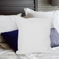 thumbnail image 5 of Funda de almohada lavable Lujoso forro de almohada de tela cepillada con cierre de cremallera para uso en el hogar y la cama que mejora la comodidad y el estilo, 5 of 5