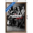 thumbnail image 3 of Marvel Cinematic Universe - Guardians of the Galaxy 2 - One Sheet Wall Poster, 14.725" x 22.375", Framed, 3 of 3