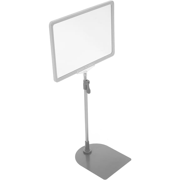 Display Board Desktop Stand A4 Card Product Sign Floor White