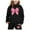 1-Black2795, variant on WOYY Toddler Girl's Sweatsuits Soft Bow Hoodie Sweatpants Set Jogger Pants Outfits, Sizes 2-13