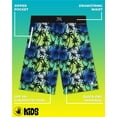 thumbnail image 2 of Body Glove Boys' Swim Trunks - UPF 50+ Quick Dry Bathing Suit, Sizes 8-18, 2 of 7