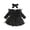 Black, variant on Newborn Baby Girls Knit Butterfly Mesh Dress Long Sleeve Lace Ruffle Romper Outfit 0 3 Months (Pink,0-3 Months)