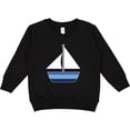 thumbnail image 2 of Inktastic Sailboat Nautical Sailing Toddler Sweatshirt, 2 of 4