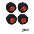 thumbnail image 2 of All Terrain Off Road Skateboard Longboard Wheels Road Damping Wheel Dance Board Round (set Of 4 Con, 2 of 5