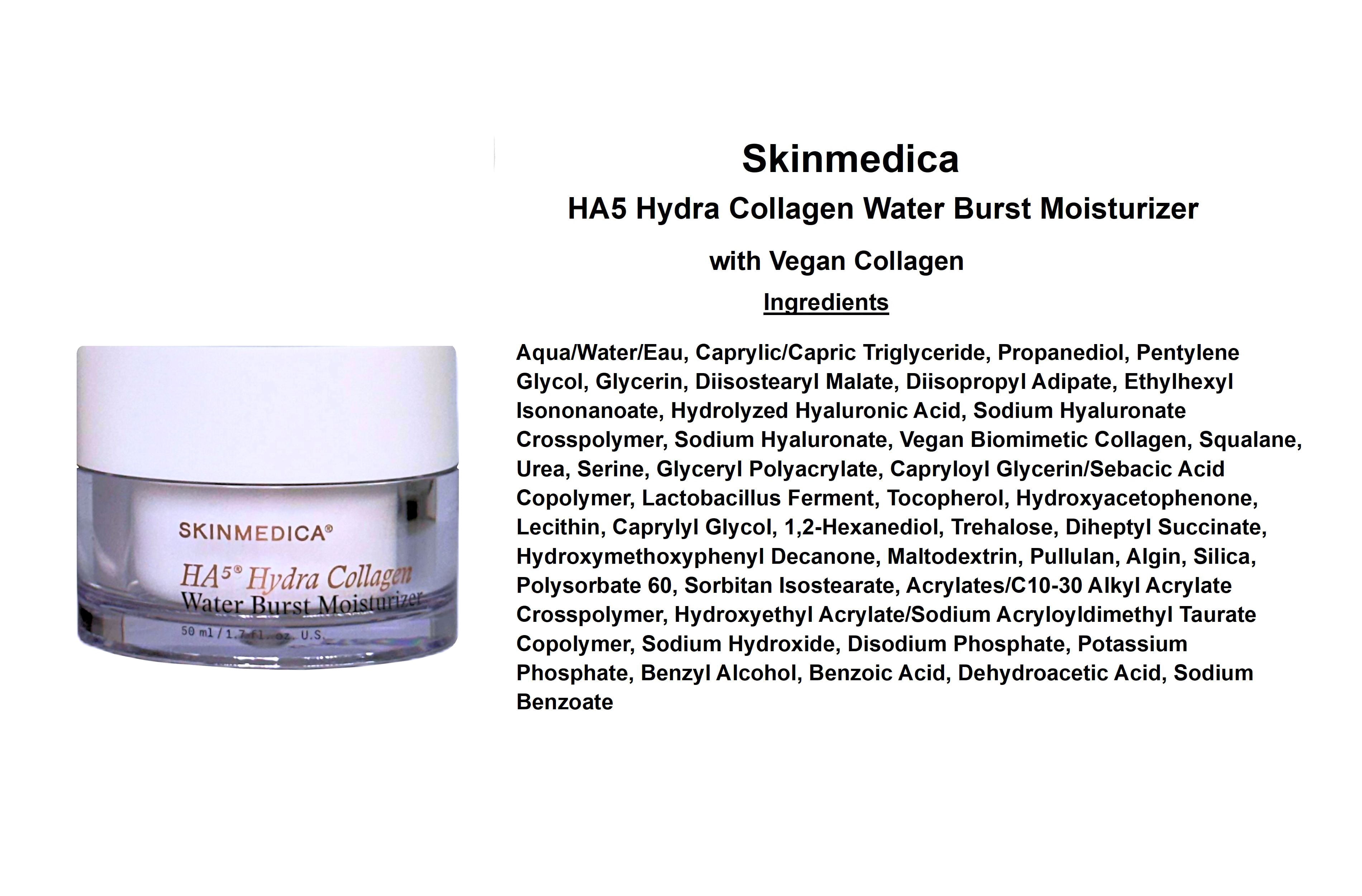 SkinMedica HA5 Hydra Collagen Water Burst Moisturizer 1.7 fl oz (50ml)