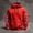 Red, variant on 250 Anniversary Usa Waffle Hoodie, 250th Birthday Of America Hoodies, America 250 Flag Printed Hoodie