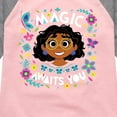 thumbnail image 3 of Disney's Encanto - Magic Awaits You - Toddler And Youth Girls Raglan Graphic T-Shirt, 3 of 5