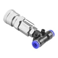 thumbnail image 2 of 6mm Air Compressor Pneumatic Tank Connector Air For Valve Three-way Joint Air For Tank Straight Through Joint, 2 of 6