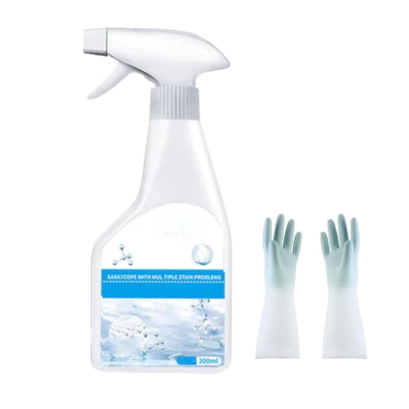 Mejor spray para eliminar manchas de ropa - 300 ml Fórmula potente para grasa, aceite y manchas difíciles en ropa, cuellos de camisas y tejidos sintéticos