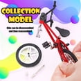 thumbnail image 5 of Novelty Place (4 Pack) Mini Finger Bike - Miniature Fidget Bicycle Metal Bike Model Collections Decoration, 5 of 7
