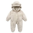 Miluxas Baby Boy Girl Snowsuit Winter Warm Clothes Coat Infant Jumpsuit ...