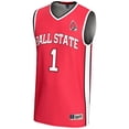thumbnail image 2 of Unisex GameDay Greats #70 Cardinal Ball State Cardinals Lightweight Basketball Jersey, 2 of 4