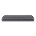 thumbnail image 3 of Funda de Cojín de Silla de material cuero Impermeable de material cuero Impermeable, para proteger de Asiento Ajustado Sofá de Patio Sofá de Plazas Funda Grey_2 Seater Macarena Fundas para cojines de asiento de sofá, 3 of 7