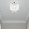 thumbnail image 6 of Livex Lighting - Bella Vista - 1 Light Flush Mount in Contemporary Style - 11, 6 of 12