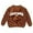 Brown, variant on Toddler Dark Green Ribbed Sweater “CALIFORNIA 1998” Letter Print Long Sleeve Knitted Retro Style Casual Boys Girls Knitted Pullover Top