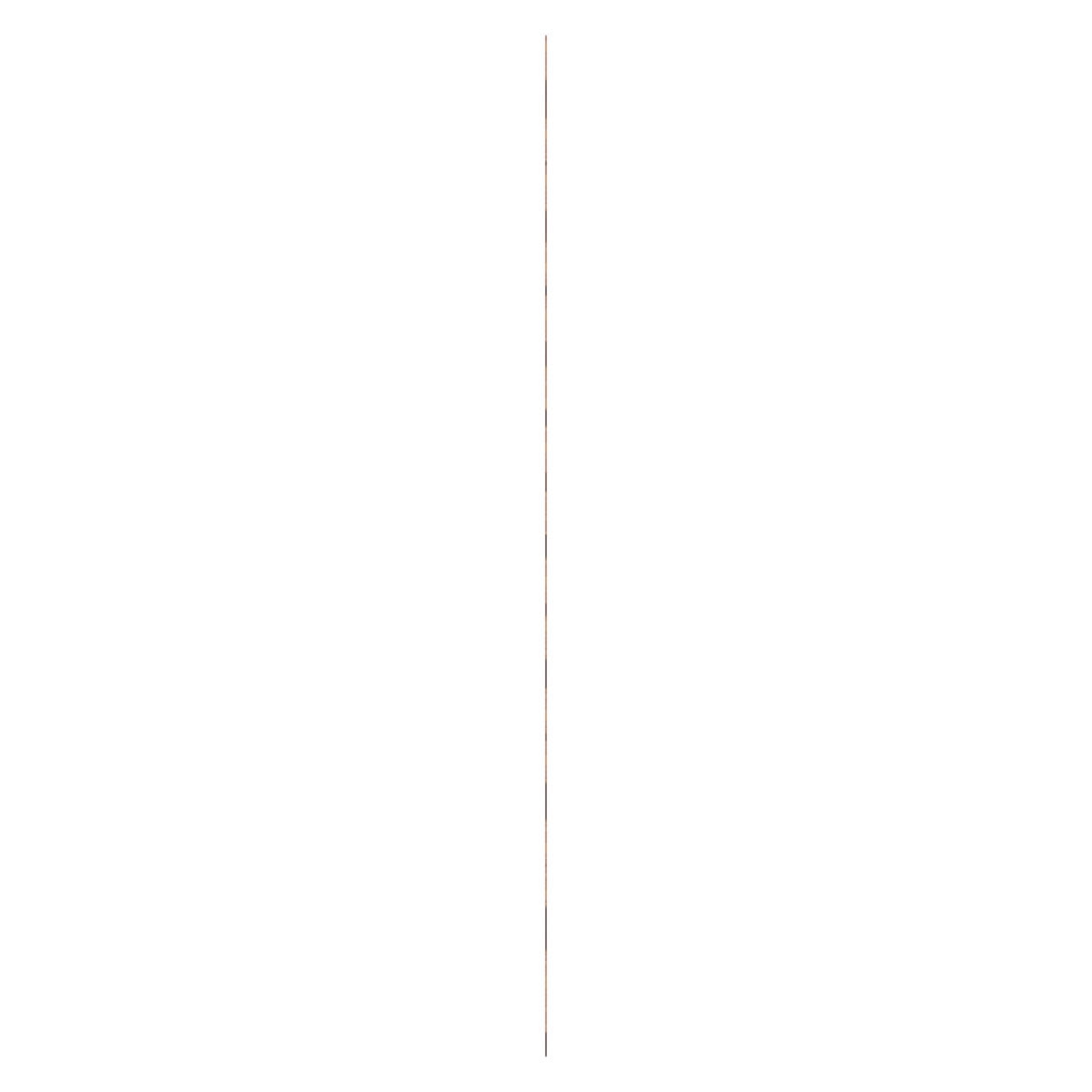 Ekena Millwork 94"H x 1/8"T Yukon Adjustable Acrylic Decorative Slat Wall Panel Kit, Gold Mirror (contains 42 Slats)