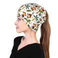 thumbnail image 6 of KLL Monkeys Swinging from Palms Pirnt Wicking Running Beanie Head Wrap Cycling Bandana for Men Women, 6 of 8