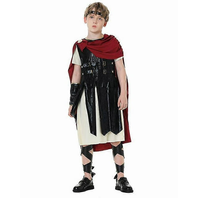 Disfraz de guerrero espartano romano antiguo para cosplay, conjunto para padres e hijos, atuendo para actuación en el escenario con escudo y espada, accesorios para niños y adultos, varios tamaños