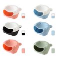 thumbnail image 2 of Lazy Bear Design Double Layer Fruit Plate with Cellphone Stand Holder Snacks Seeds Dish Container Storage Box Style 5 White Pink, 2 of 10