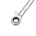 thumbnail image 3 of Unique Bargains 1/2" Ratcheting Combination Wrench SAE 72 Teeth 12 Point Ratchet Box Ended Spanner Tools, Cr-V, 3 of 5